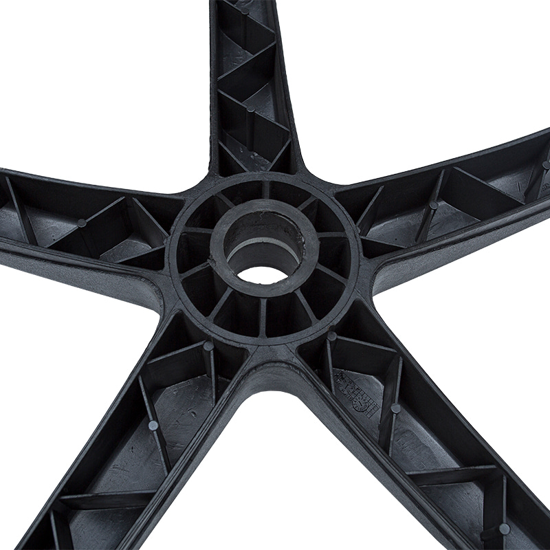 PA-D Square Arch Nylon Chair Kaki (asas nilon)